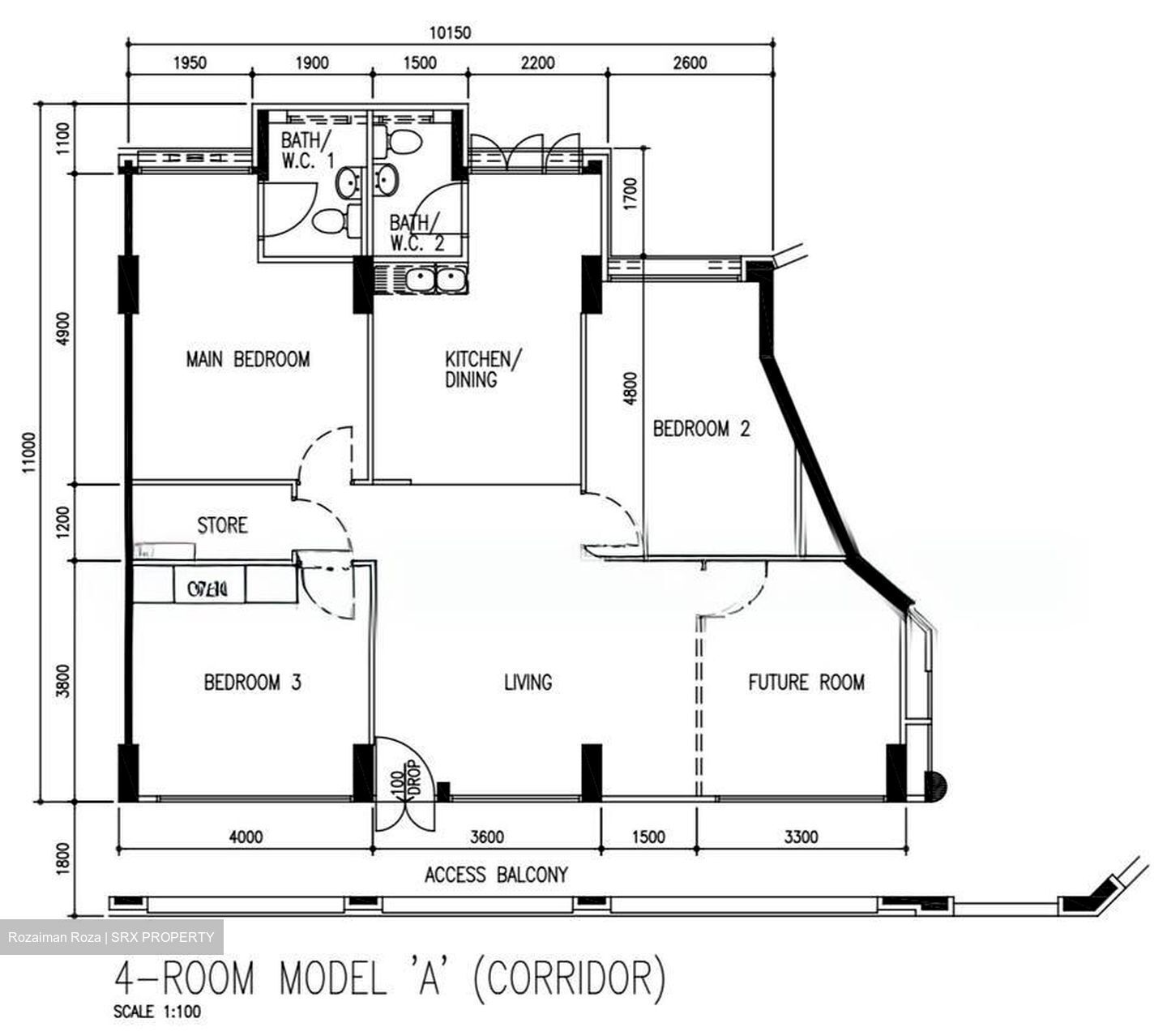 Blk 839 Nanyang Pearl (Jurong West), HDB 4 Rooms #502407951